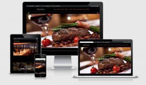 Restaurant Website Image for Web Designer website in Las Vegas