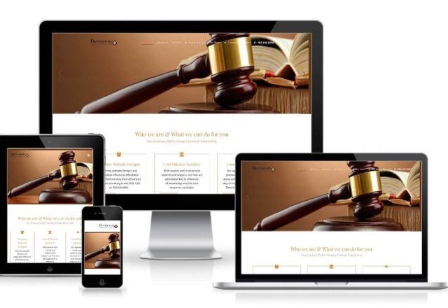 attorney website screenshot