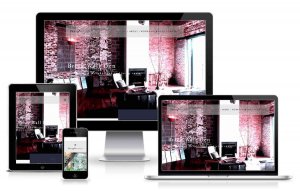 architect website screenshot for all devices