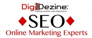 SEO Header for Blog Post showing text of seo and web address