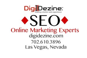 Image showing letters seo location and phone number with web address