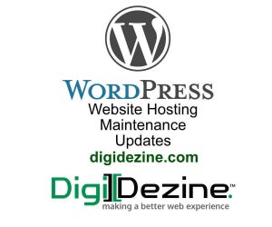 Wordpress Maintenance Website Hosting text image