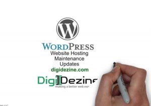 a hand with a marker drawing a picture of a web designers logo