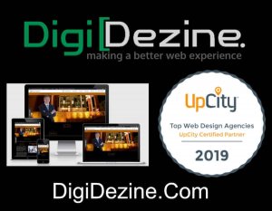 image of a law firm screenshot a upcity top web design partner in 2019 and web address for digideine.com