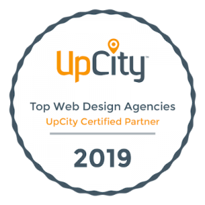 upcity certified web design partner 2019