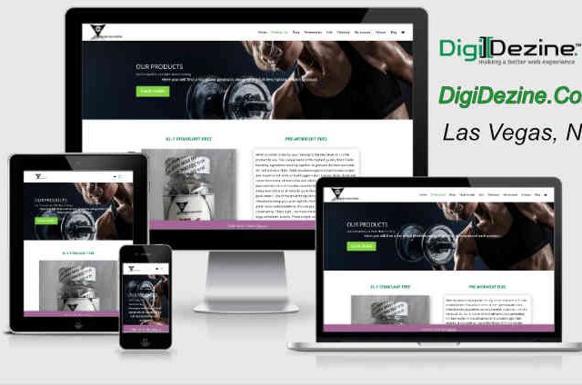 Website Design Image screenshot of all devices showing website display