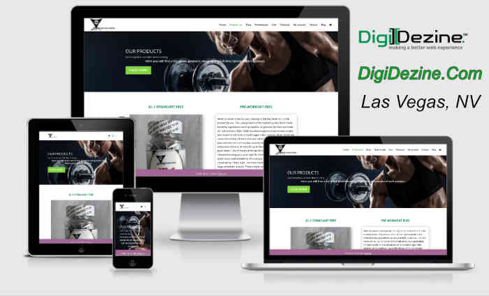 Website Design Image screenshot of all devices showing website display