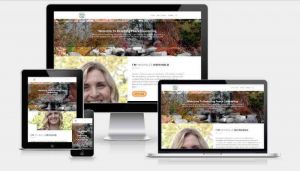 all device screenshot of a therapist website