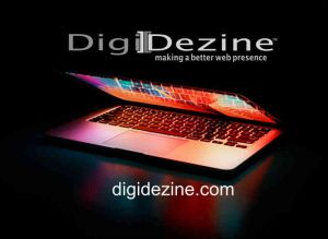colorful computer with logo saying digidezine and digidezine.com