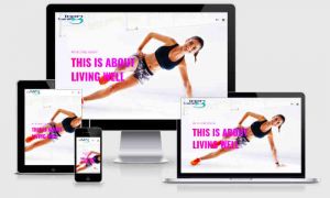 responsive device display of wordpress website showing desktop notebook tablet and mobile